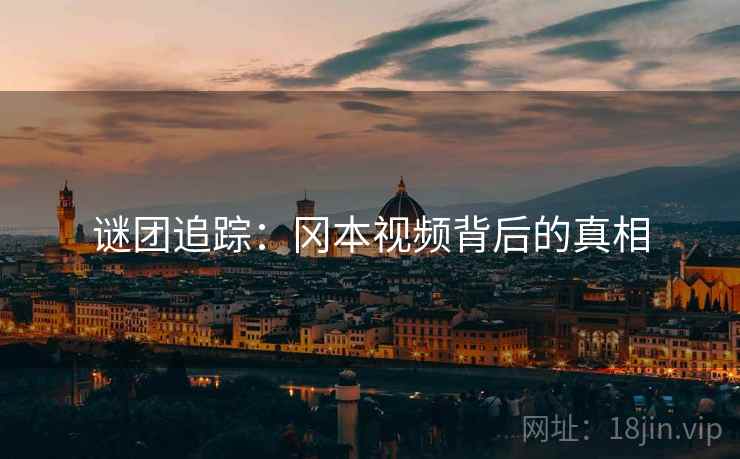 谜团追踪：冈本视频背后的真相