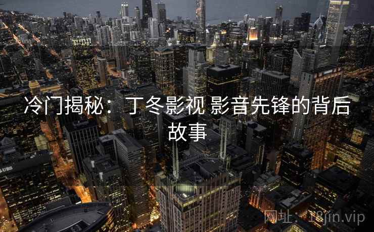 冷门揭秘：丁冬影视 影音先锋的背后故事