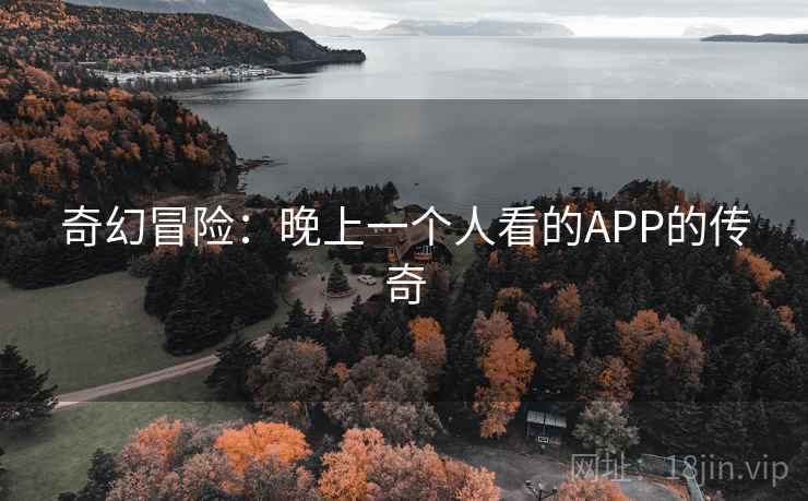 奇幻冒险：晚上一个人看的APP的传奇